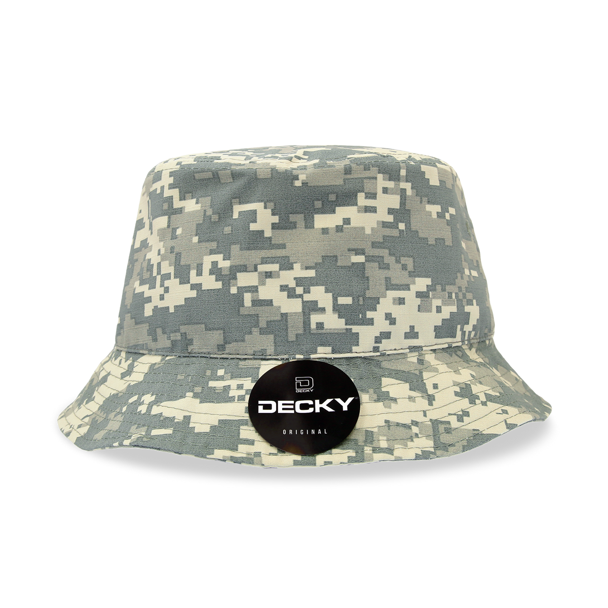 Printed ripstop bucket hat