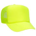Otto 55-133 5-Panel High Crown Foam Trucker Hats - Neon Colors