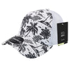 Decky 6000 Tropical Hawaiian Trucker Hat with Mesh Back