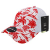 Decky 6000 Tropical Hawaiian Trucker Hat with Mesh Back