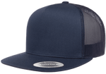 Yupoong 6006 Classic Trucker Snapback Hat, Flat Bill - Lot of 10,000 Hats - YP Classics®