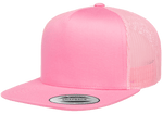 Yupoong 6006 Classic Trucker Snapback Hat, Flat Bill - Lot of 10,000 Hats - YP Classics®
