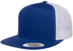 Yupoong 6006T Classic Trucker Snapback Hat, Flat Bill - Lot of 1,000 Hats - YP Classics®