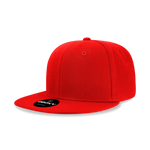 Decky 6020 High Profile 6 Panel Snapback, Flat Bill Hat