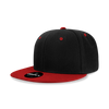 Decky 6020 - High Profile 6 Panel Snapback, Flat Bill Hat - CASE Pricing
