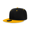 Decky 6020 - High Profile 6 Panel Snapback, Flat Bill Hat - CASE Pricing