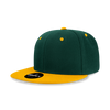 Decky 6020 - High Profile 6 Panel Snapback, Flat Bill Hat - CASE Pricing