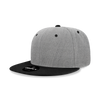 Decky 6020 - High Profile 6 Panel Snapback, Flat Bill Hat - CASE Pricing