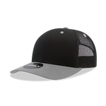 Decky 6021 - Classic Trucker Hat, 6 Panel Mid Profile Trucker Cap (Colors 2 of 2)