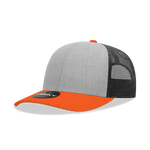 Decky 6021 - Classic Trucker Hat, 6 Panel Mid Profile Trucker Cap (Colors 2 of 2)