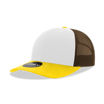 Decky 6021 - Classic Trucker Hat, 6 Panel Mid Profile Trucker Cap (Colors 2 of 2)