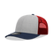 Decky 6021 - Classic Trucker Hat, 6 Panel Mid Profile Trucker Cap (Colors 2 of 2)
