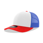 Decky 6021 - Classic Trucker Hat, 6 Panel Mid Profile Trucker Cap (Colors 2 of 2)