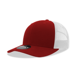 Decky 6021 - Classic Trucker Hat, 6 Panel Mid Profile Trucker Cap