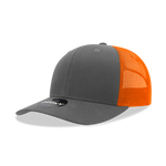 Decky 6021 - Classic Trucker Hat, 6 Panel Mid Profile Trucker Cap