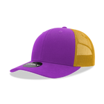 Decky 6021 - Classic Trucker Hat, 6 Panel Mid Profile Trucker Cap