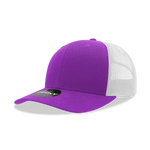 Decky 6021 - Classic Trucker Hat, 6 Panel Mid Profile Trucker Cap