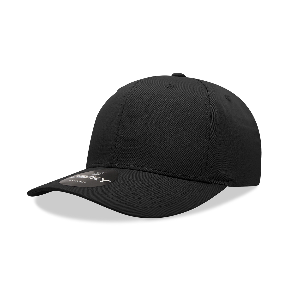 Decky 6022 - 6-Panel Mid Profile, Structured Cotton/Poly Blend Cap