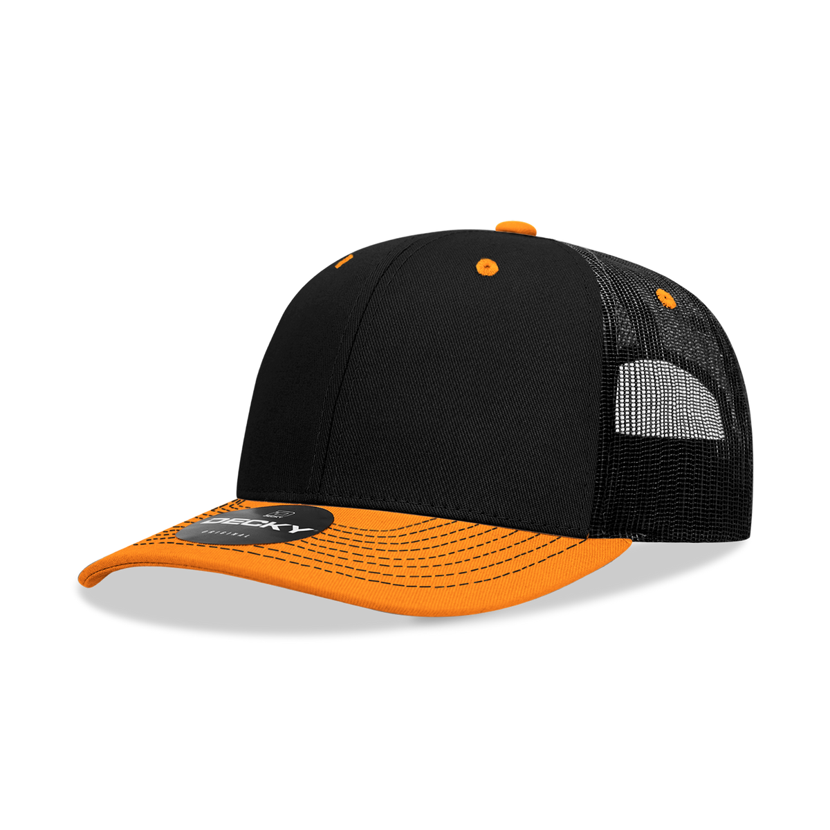 GX様S.F.CSTRIPES FOR CREATIVE 6POCKET Decky 6031 - 6 Panel Mid Profile Structured Contra-Stitch Trucker