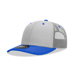 Decky 6031 - 6 Panel Mid Profile Structured Contra-Stitch Trucker Hat - CASE Pricing