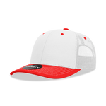 Decky 6031 - 6 Panel Mid Profile Structured Contra-Stitch Trucker Hat - CASE Pricing