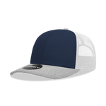 Decky 6031 - 6 Panel Mid Profile Structured Contra-Stitch Trucker Hat - CASE Pricing