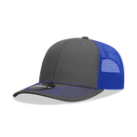 Decky 6031 - 6 Panel Mid Profile Structured Contra-Stitch Trucker Hat - CASE Pricing