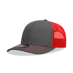Decky 6031 - 6 Panel Mid Profile Structured Contra-Stitch Trucker Hat