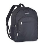 Everest Casual Backpack with Side Mesh Pocket Black