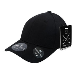 Pique Pattern L/C Flex Cap - Golf & Spots Cap - Decky 6102 -