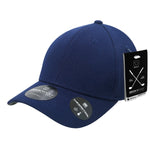 Pique Pattern L/C Flex Cap - Golf & Spots Cap - Decky 6102