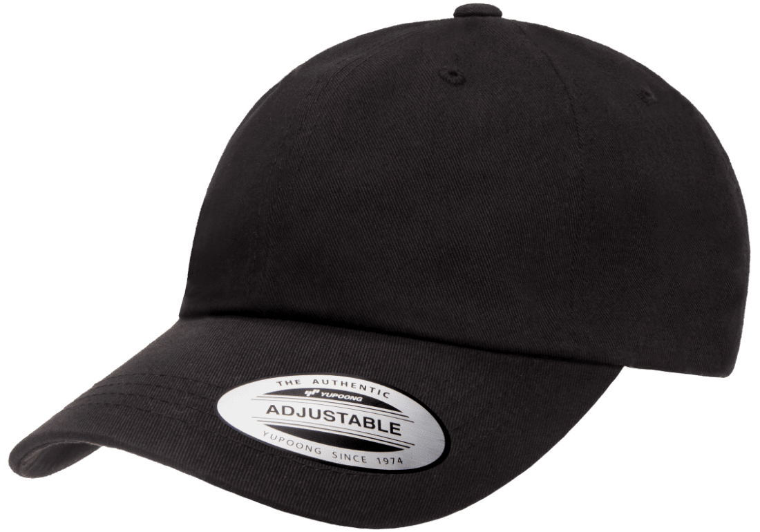 Wholesale Fitted Dad Hats - Polo Unstructured Low Profile Cotton Twill Caps