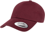 Yupoong 6245PT Peached Cotton Twill Dad Cap, Relaxed Hat - YP Classics®