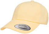 Yupoong 6245PT Peached Cotton Twill Dad Cap, Relaxed Hat - YP Classics®