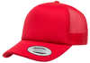 Yupoong 6320 Curved Trucker Foam Hat, Mesh Baseball Cap