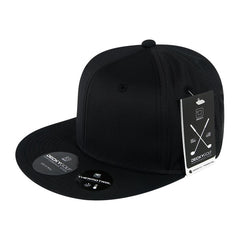 Decky 6403 Sleek H20 Snapback Hat Flat Bill, Golf & Sports Cap -