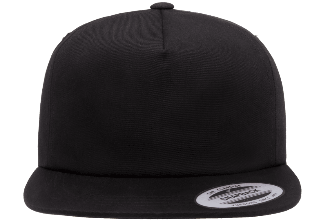 Yupoong 6502 Hat, Snapback Cap – 5-Panel Park Wholesale Bill Cla Flat Unstructured - The YP