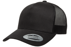 Yupoong 6506 5-Panel Retro Trucker Hat, Baseball Cap with Mesh Back - YP Classics® -