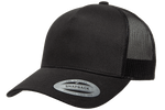 Yupoong 6506 5-Panel Retro Trucker Hat, Baseball Cap with Mesh Back - YP Classics®