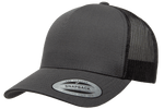 Yupoong 6506 5-Panel Retro Trucker Hat, Baseball Cap with Mesh Back - YP Classics®