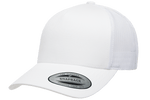 Yupoong 6506 5-Panel Retro Trucker Hat, Baseball Cap with Mesh Back - YP Classics®