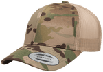 Yupoong 6606MC MultiCam® Camo Retro Trucker Hat, Baseball Cap with Mesh Back - YP Classics®