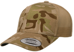 Yupoong 6606MC MultiCam® Camo Retro Trucker Hat, Baseball Cap with Mesh Back - YP Classics®