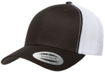 Yupoong 6606T Retro Trucker Hat, Baseball Cap with Mesh Back, 2-Tone Colors - YP Classics®