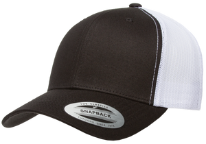 Yupoong 6606T Retro Trucker Hat, Baseball Cap with Mesh Back, 2-Tone Colors - YP Classics® -