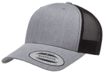 Yupoong 6606T Retro Trucker Hat, Baseball Cap with Mesh Back, 2-Tone Colors - YP Classics®