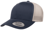 Yupoong 6606T Retro Trucker Hat, Baseball Cap with Mesh Back, 2-Tone Colors - YP Classics®