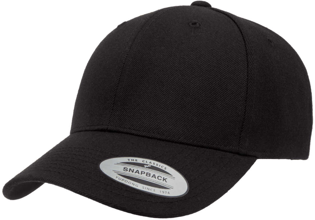 Classics® Wholesale 6789M Snapback Yupoong Curved YP The Park Hat, – - Cap Premium Baseball