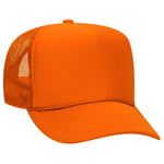 Otto 68-216 Youth Kids 5-Panel High Crown Foam Trucker Hat, Mesh Back