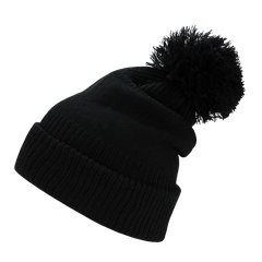 Decky 689 - Giant Pom Beanie, Knit Cap -